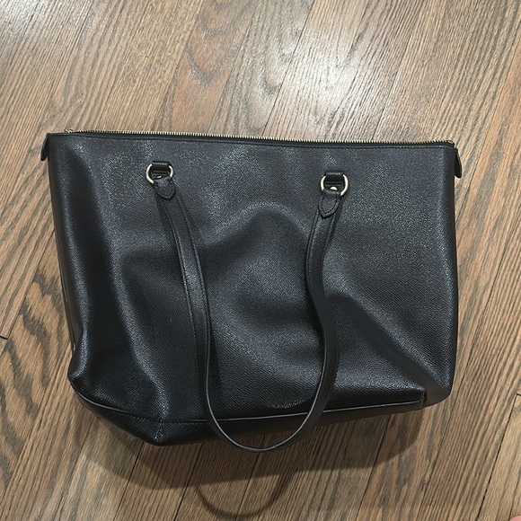 Coach Tote Bag with Gold Hardware - Picture 2 of 3